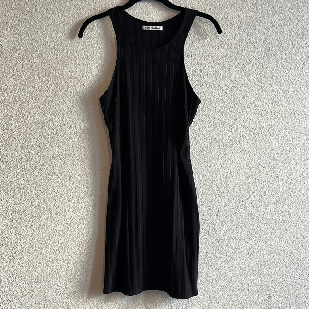 ❌SOLD❌ Worn once Reformation black dress
